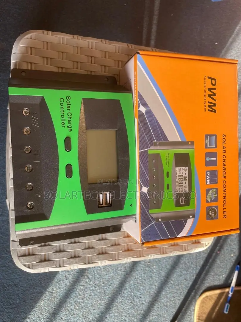 Boxed 50a PWM Solar Charge Controller for Medium Systems