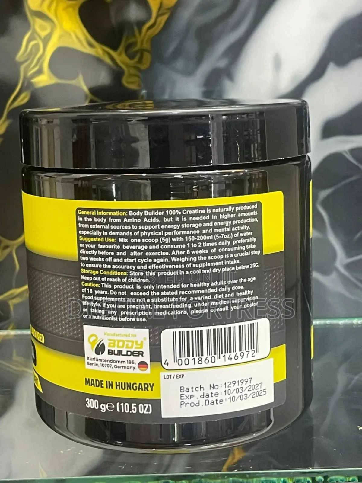 Body Builder Creatine 5000mg High Purity