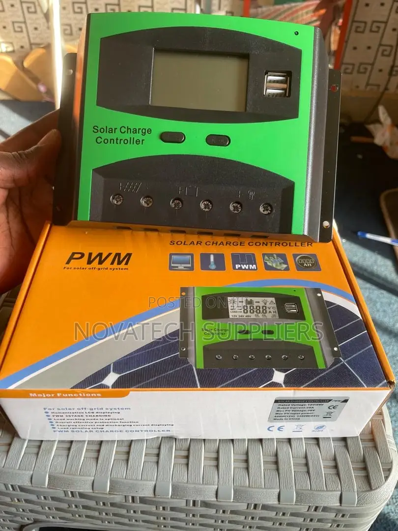 50a PWM Solar Charge Controller 12v/24v