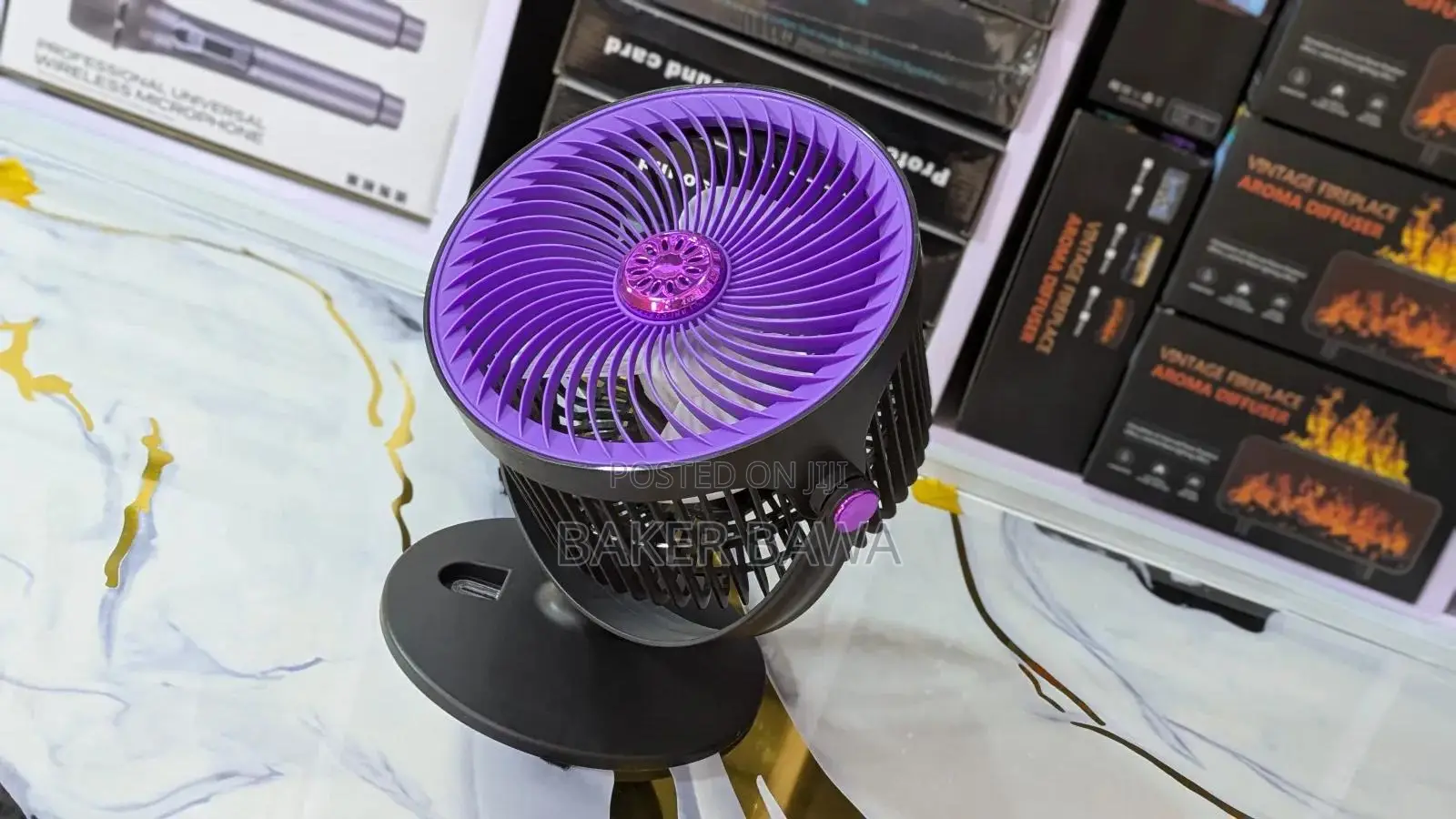 Wall-Mounted Omnidirectional Fan