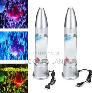 Magma Fish Rocket Lamp