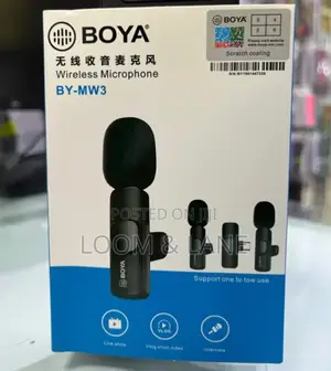 Boya by-Mw3 Wireless Microphone System