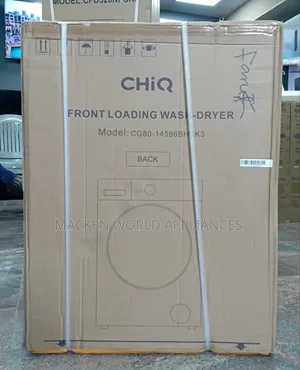8kg Chiq Front Loader Washer and Dryer Fully Automatic Washing Machine
