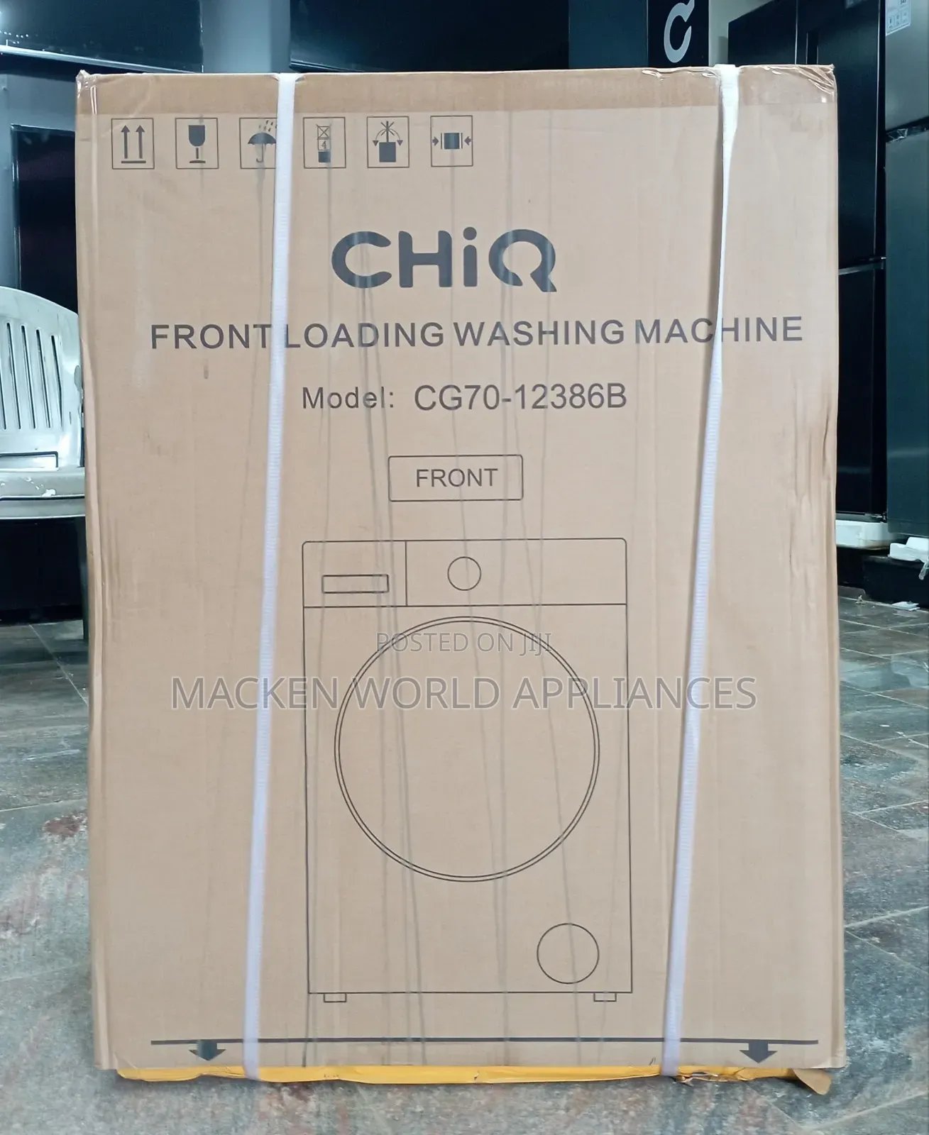 7kg Chiq Front Loader Fully Automatic Washing Machine