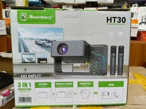 Smartbarry Ht30 3-in-1 Projector/Speaker and Microphone Projector