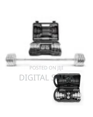 Adjustable Dumbbell and Barbell Set