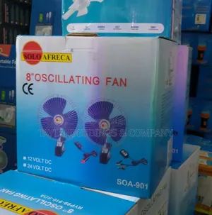 High Speed Solar Fan 12v 6 Inch Dc Car Interior Fan