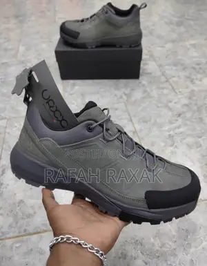 Original Men’S Grey Ecco Casual Gtx Hiking Waterproof Shoes