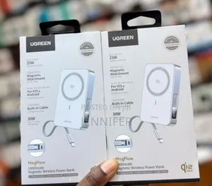 Ugreen Magflow 10,000mah Magnetic Wireless Power Bank