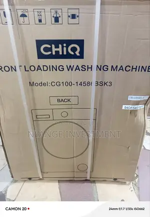 10kg Front Loader Washing Machine . Chiq Washing Machine