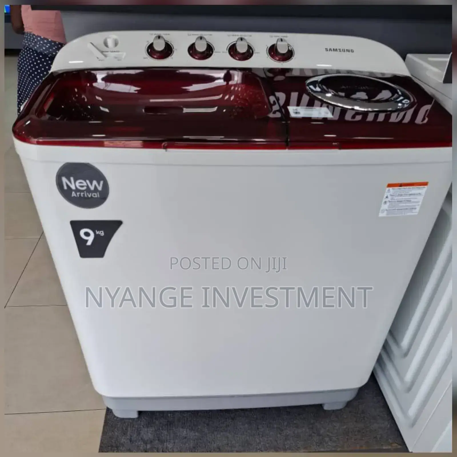 9kg Washing Machine. Samsung Twin Tab Washing Machine 9kg