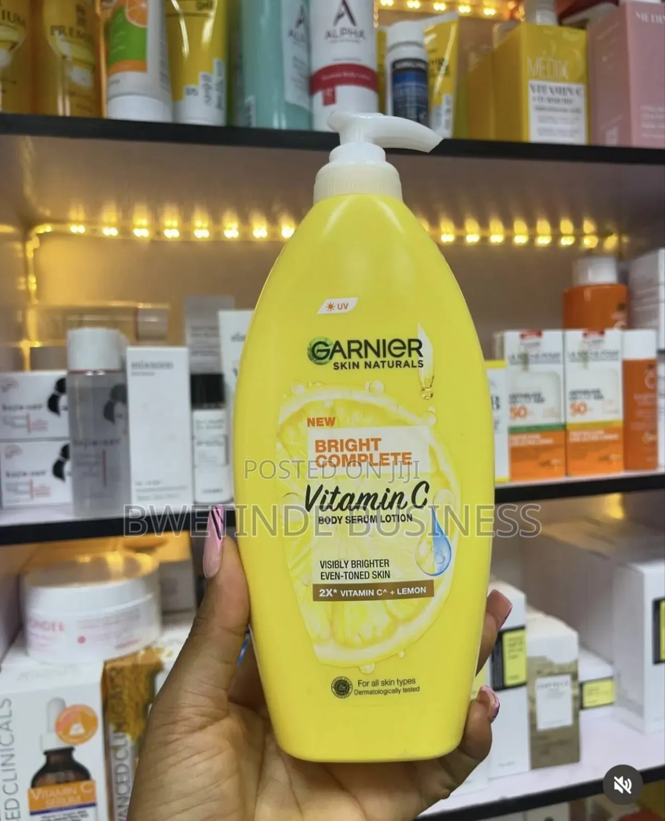 Garnier Bright Complete Vitamin C Serum Body Lotion 400ml