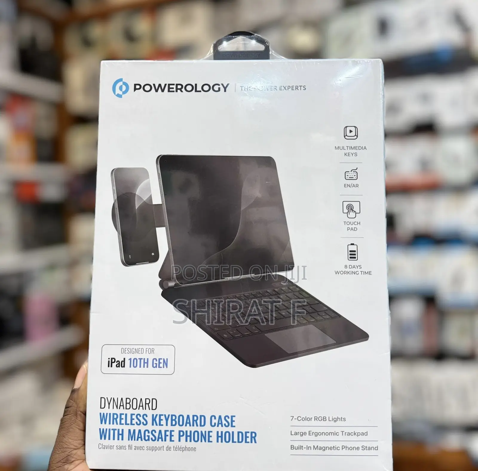 Powerology Dynaboard Wireless Keyboard Case
