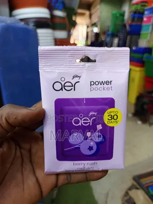 Power Pocket Berry Rush Bathroom Air Freshener.