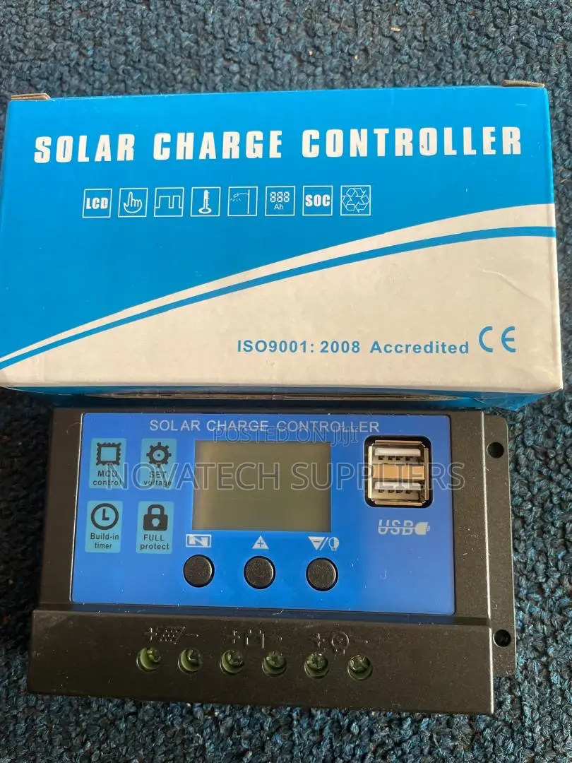 10a LCD Solar Charge Controller 12v/24v