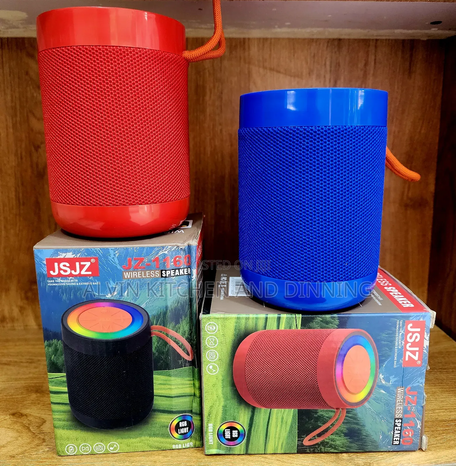 Wireless Speaker With Light