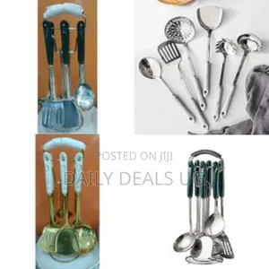 7-Piece Set of Kitchen Ladles and Utensils