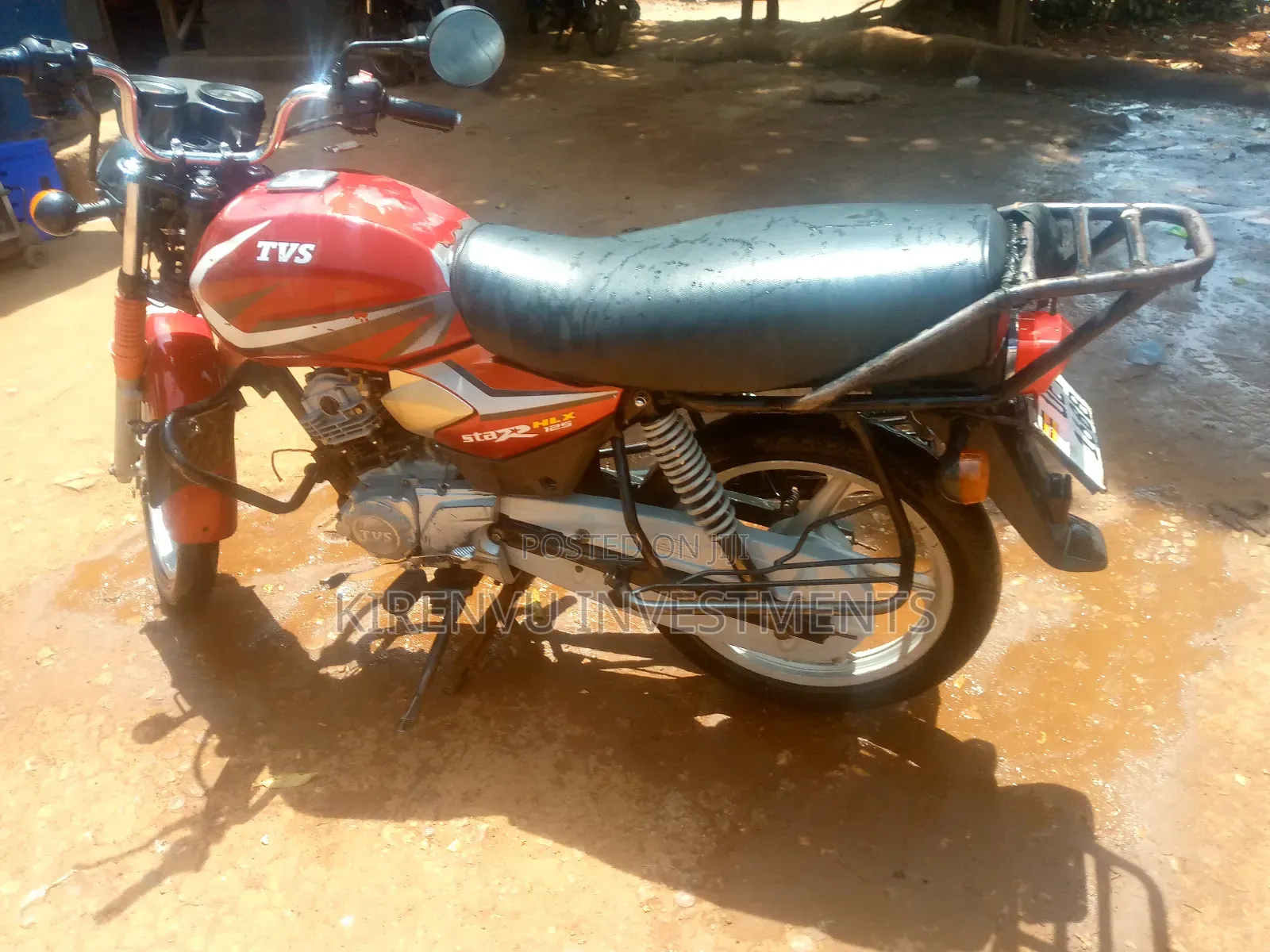 TVS HLX 125 2017 Red