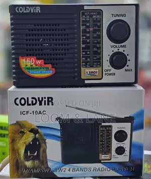 Coldyir Icf-10ac Portable 4-Band Radio