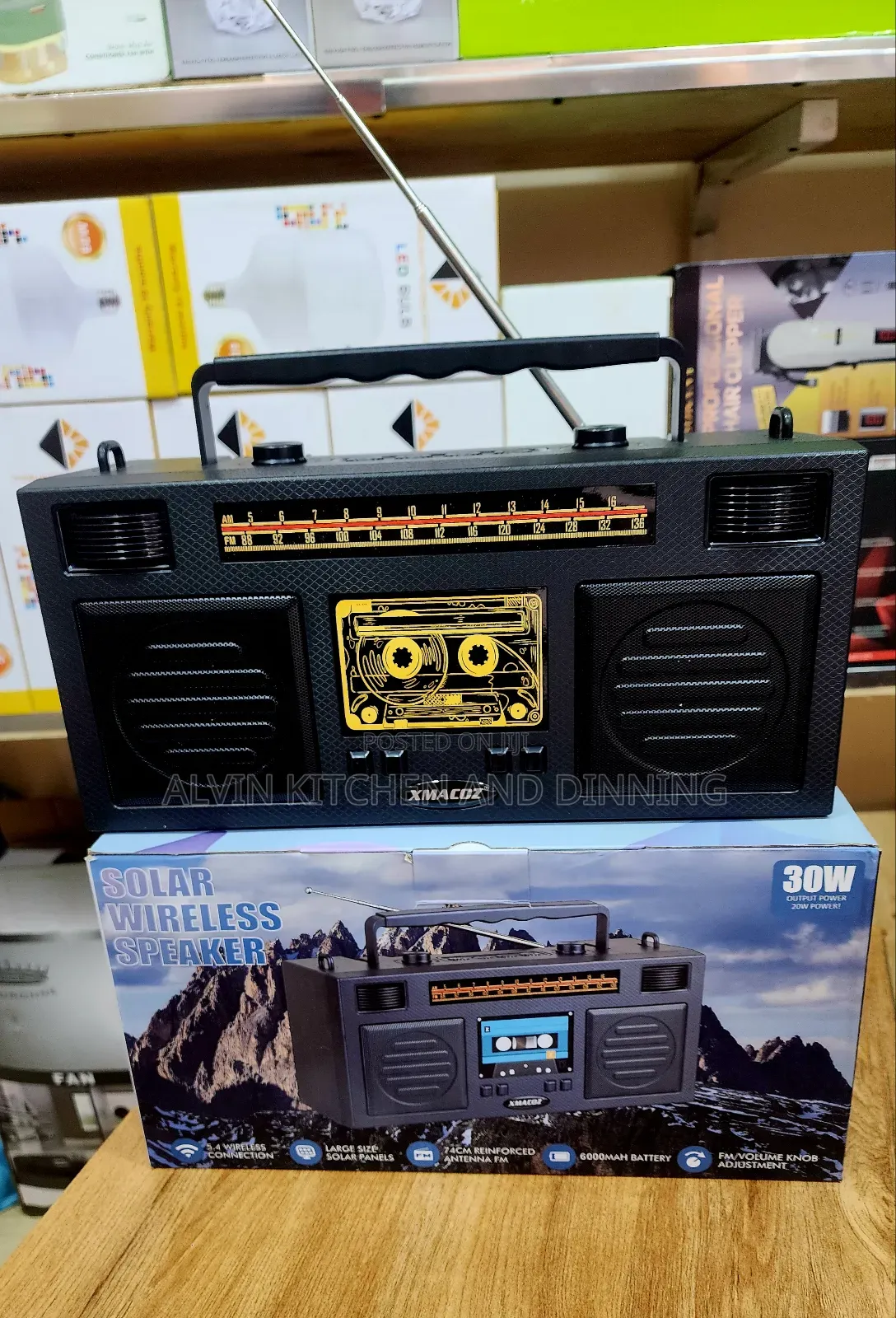 Solar Wireless Bluetooth Speaker