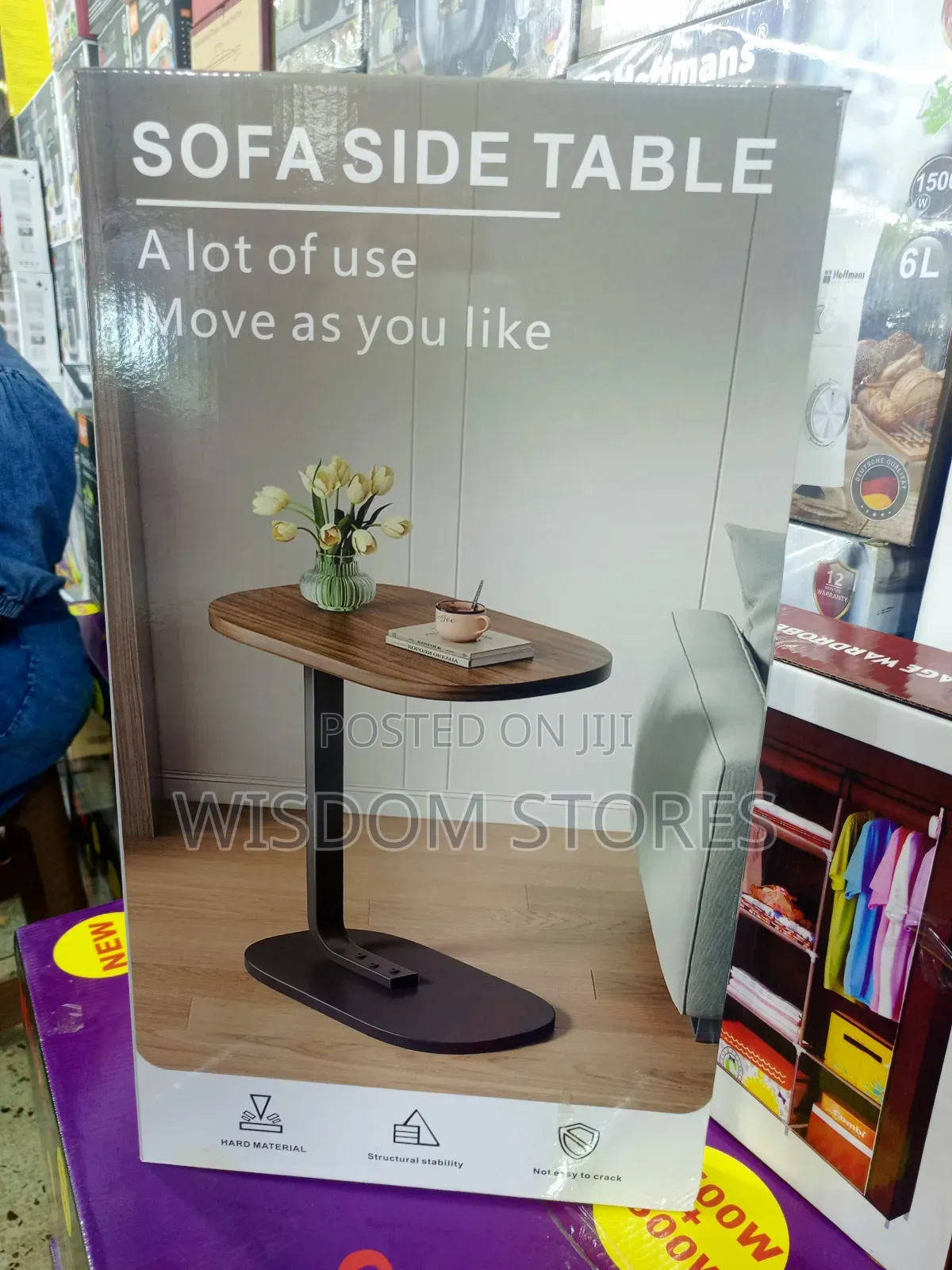 Sofa Side C-table/ Coffee Table