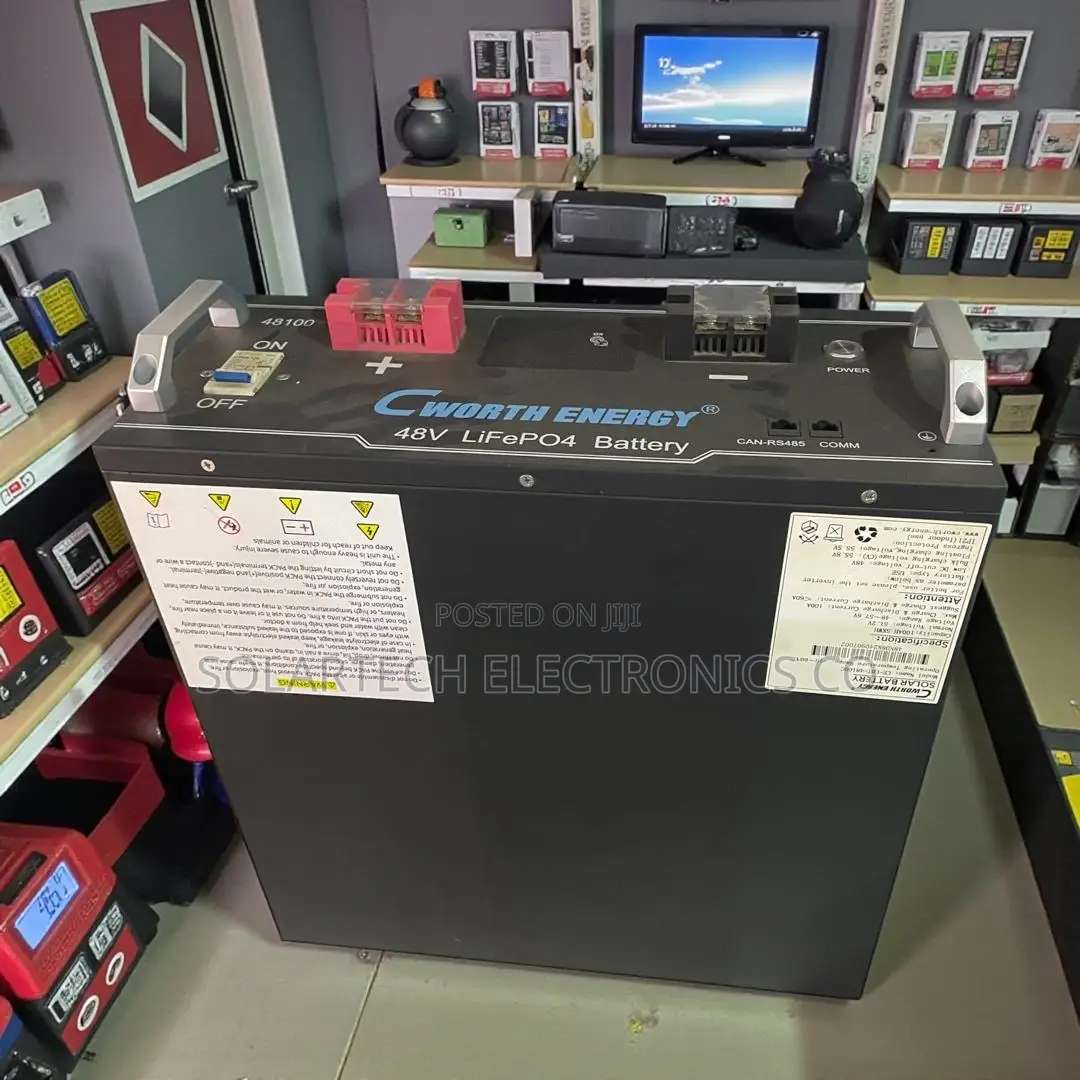 Cworth 5kwh Solar Backup Lithium Battery System Smart