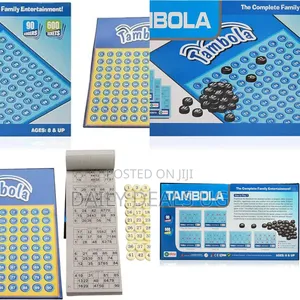 Tambola 600 Tickets Housie Games for Kids, Multicolor, Pack of 1