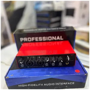 Proffetional Audio Interface for Studio Recording