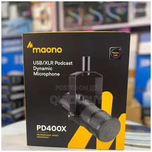Maono Podcast Microphone Usb/XLR Dynamic Microphone Pd400.