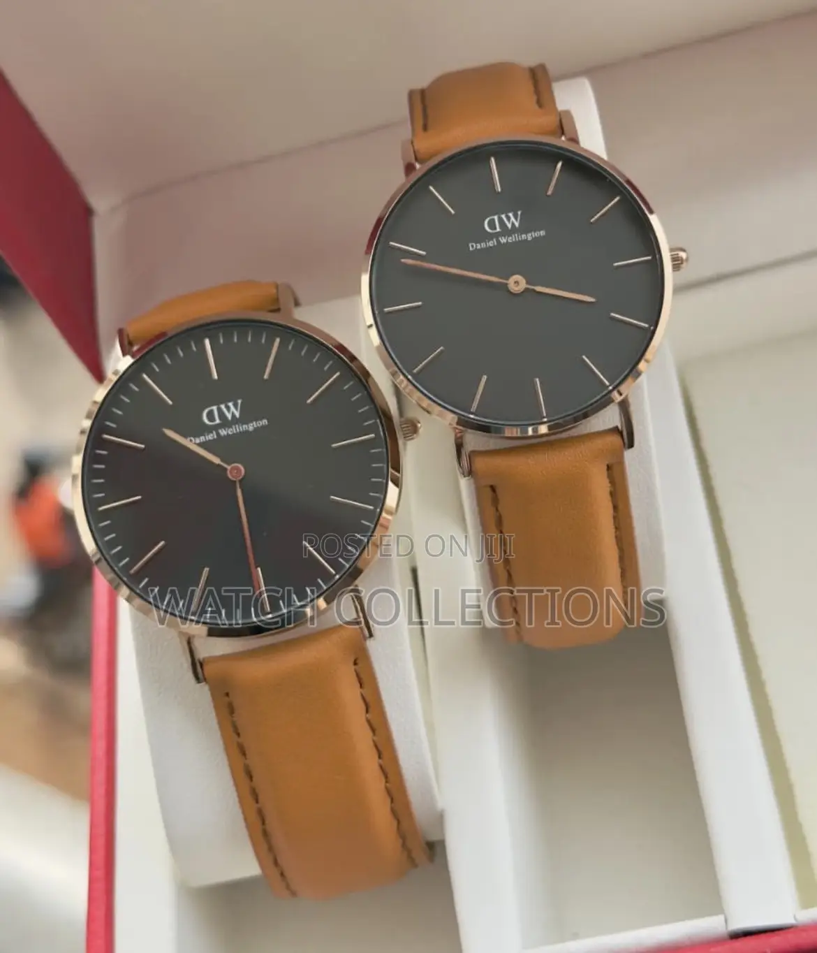 Leather Couple Watches