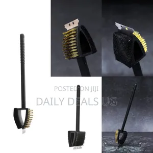 3-in-1 Copper Wire - BBQ Grill Cleaning Brush, Multipurpose