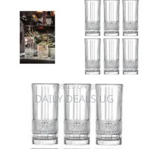 6 Pieces Set of High Quality Glassware