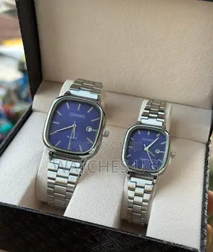 Casio Pair Silver Couples Watch