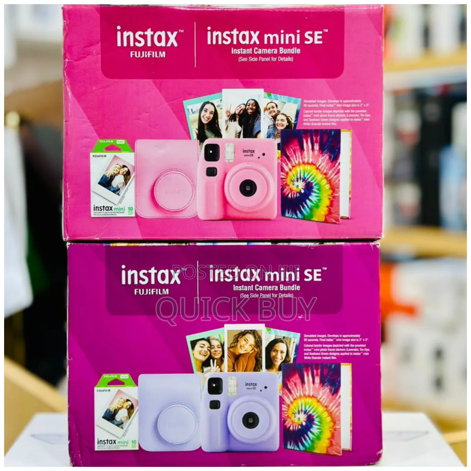 Instax Mini Se Camera Bundle