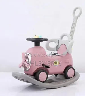 2-in-1 Baby Ride-on Toy Car and Rocker.