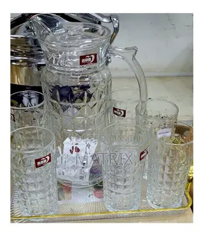 Water Jug With 6 Glasses