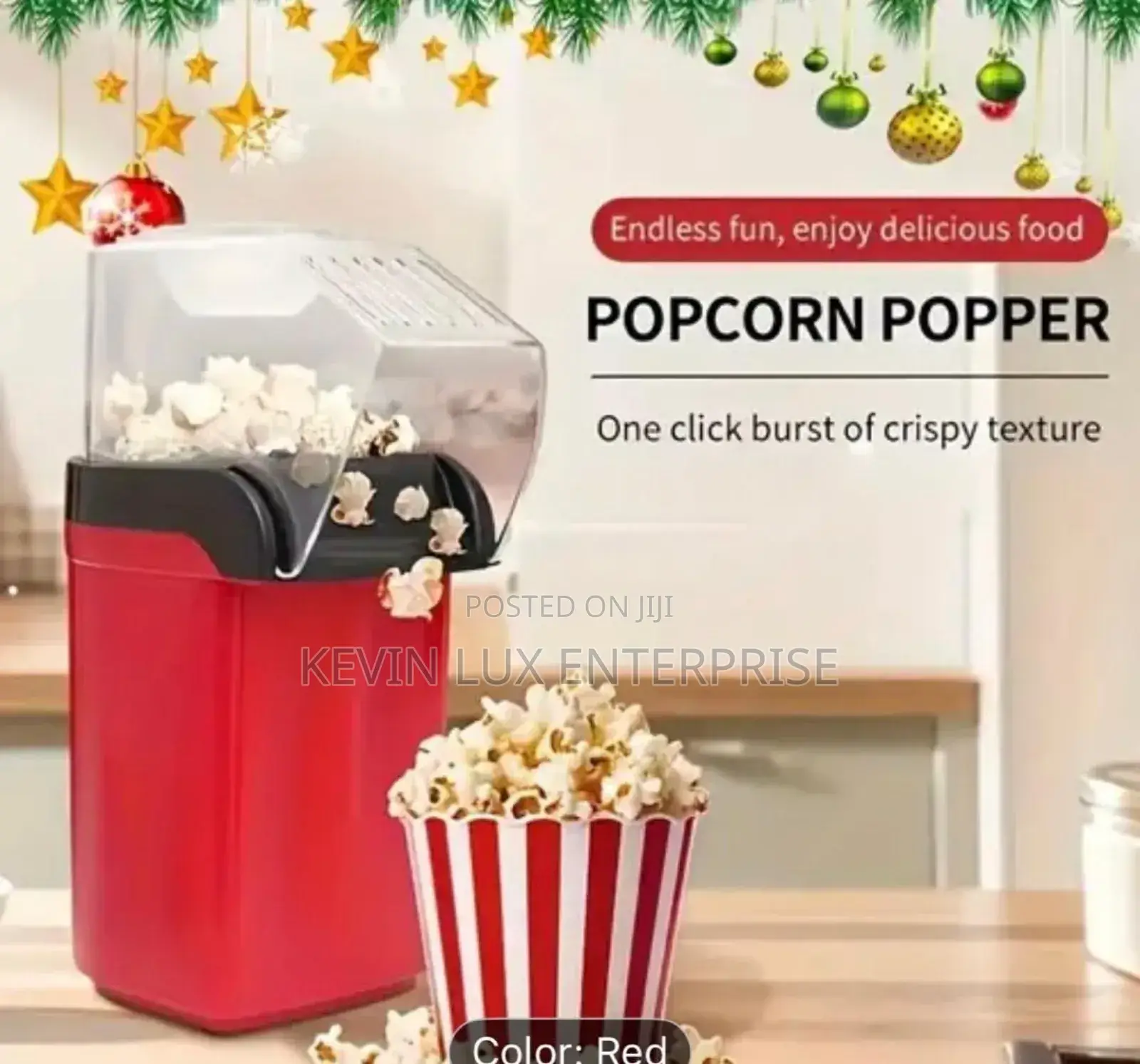 Popcorn Machine Oil Free