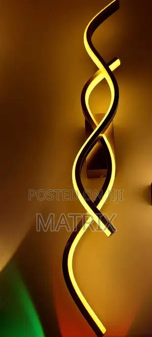 Wall Light With Neon Light