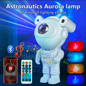 Space Decor Astronaut Speaker Projector
