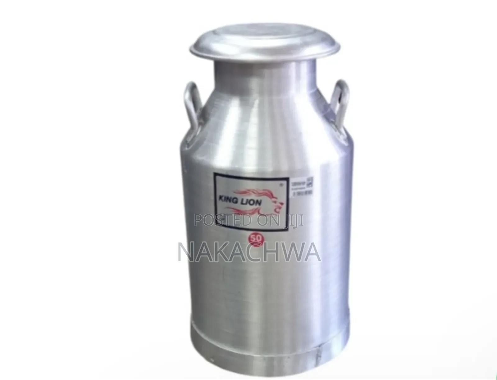 Its Aheavy Aluminium Milk Can 50 Litres