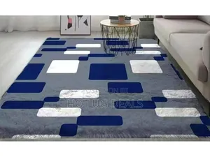 2x1.6m Medium Size Fluffy Carpet - Multicolor