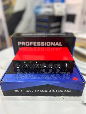 Proffetional Audio Interface for Studio Recording