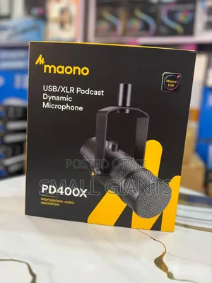 Maono Podcast Dicrophone Usb/XLR Dynamic Microphone Pd400.