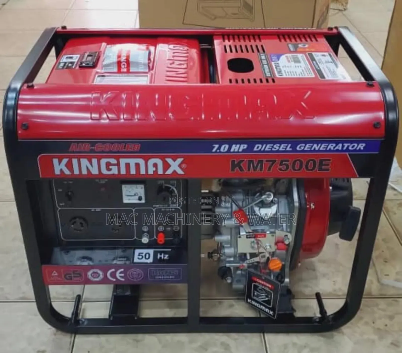 Diesel Generator 7.5kva King Max Km 7500 E