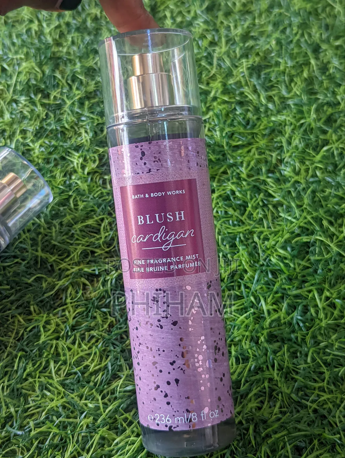 Blush Cardigan Bath and Body Works Fine Mist