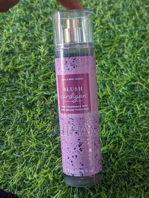 Blush Cardigan Bath and Body Works Fine Mist