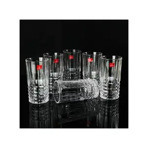 Glass European Premium Water Juice Glasses Set
