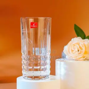 Glass European Premium Water Juice Glasses Set