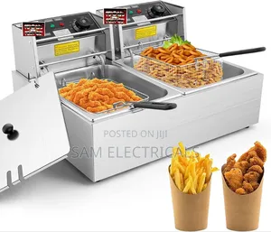 Hoffman Double Electric Deep Fryer