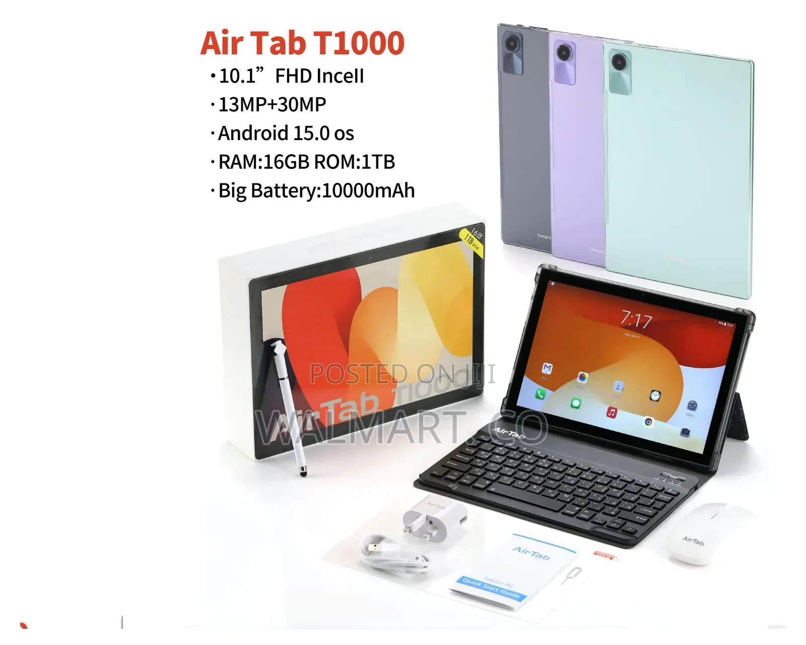 New AirTab T1000 1 TB Black